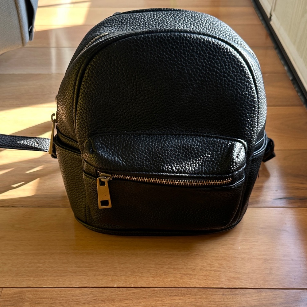 Street Level Mini Black Backpack - image 1